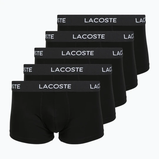Zdjęcie produktu Bokserki męskie Lacoste 5H1292 5 par black