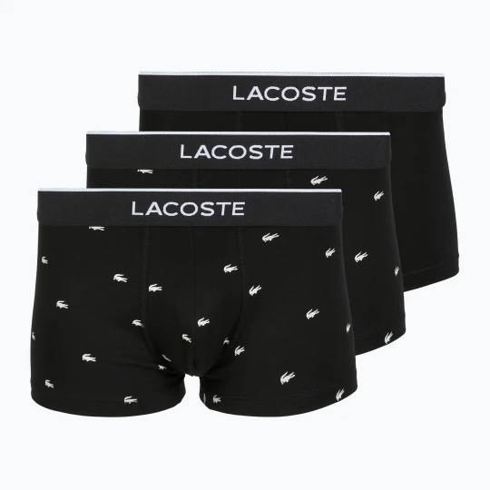 Zdjęcie produktu Bokserki męskie Lacoste 5H1299 3 pary black