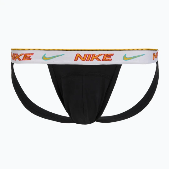 Zdjęcie produktu Bokserki męskie Nike Cotton Stretch Jock Strap 3 pack steel grey