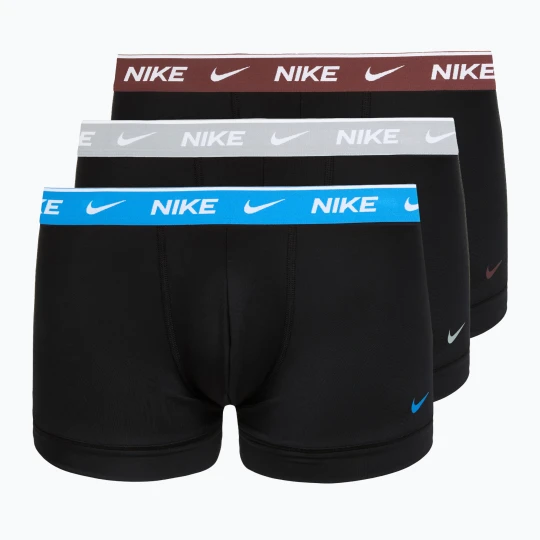 Zdjęcie produktu Bokserki męskie Nike Cotton Stretch Trunk 3 pack open black