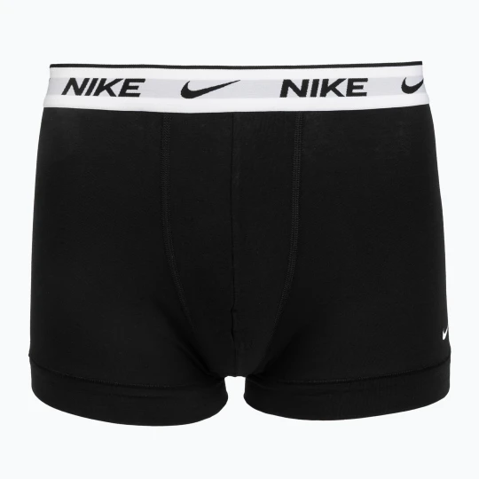 Zdjęcie produktu Bokserki męskie Nike Cotton Stretch Trunk pearl blue Czarny