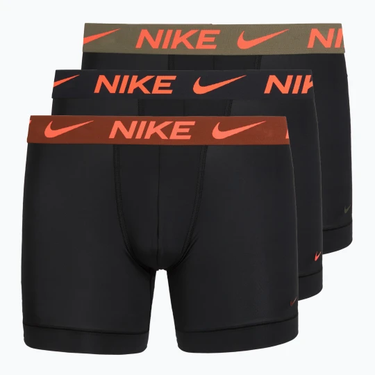 Zdjęcie produktu Bokserki męskie Nike Dri-Fit Essential Micro 3 pack fog Czarny