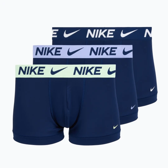 Zdjęcie produktu Bokserki męskie Nike Dri-Fit Essential Micro Trunk 3 pary navy