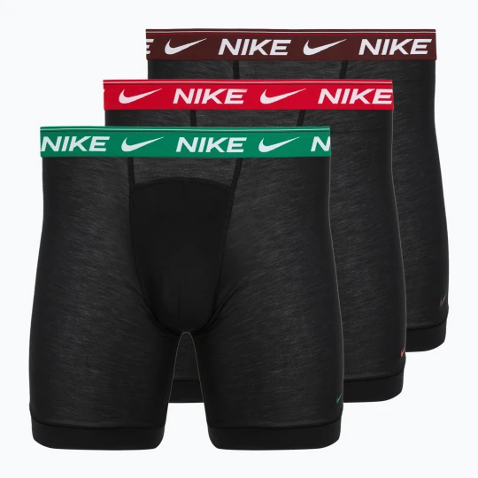 Zdjęcie produktu Bokserki męskie Nike Dri-FIT Ultra Comfort Long 3 pack gray Szary