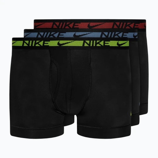 Zdjęcie produktu Bokserki męskie Nike Dri-FIT Ultra Stretch Micro Trunk 3 pary black / volt / blue / red