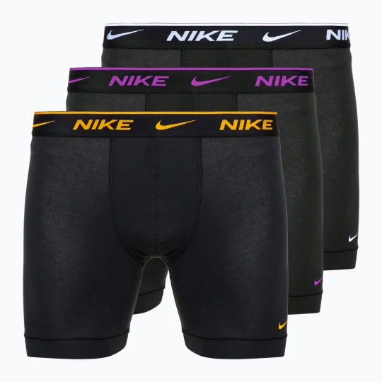 Zdjęcie produktu Bokserki męskie Nike Everyday Cotton Stretch 3 pary black / gold / black