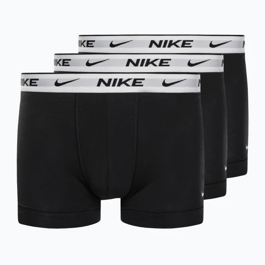 Zdjęcie produktu Bokserki męskie Nike Everyday Cotton Stretch Trunk 3 pary black/white wb/white wb/white wb