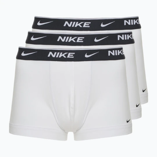 Zdjęcie produktu Bokserki męskie Nike Everyday Cotton Stretch Trunk 3 pary white