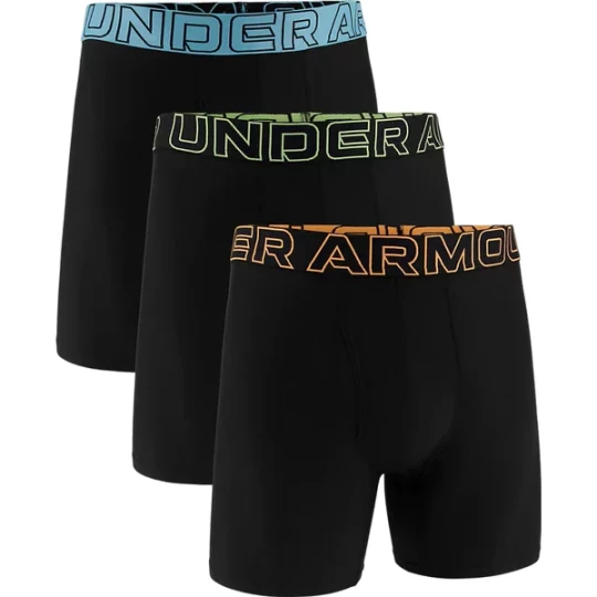 Zdjęcie produktu Bokserki męskie Performance Tech 6" 3pary Under Armour Czarny