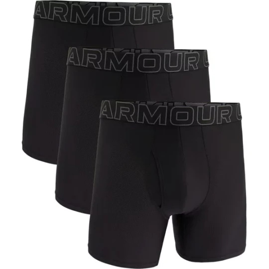 Zdjęcie produktu Bokserki męskie Performance Tech Mesh 6" 3pary Under Armour Czarny