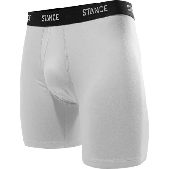 Zdjęcie produktu Bokserki męskie Solid Boxer Brief Stance Szary