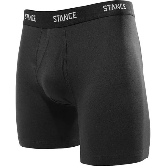 Zdjęcie produktu Bokserki męskie Solid Boxer Brief Stance Czarny