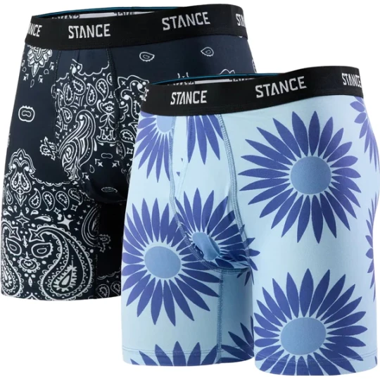 Zdjęcie produktu Bokserki męskie Wild Ones Boxer Brief 2 pary Stance Niebieski