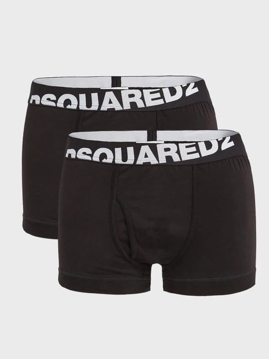 Zdjęcie produktu Bokserki męskie z rozporkiem 2-pak DSQUARED2