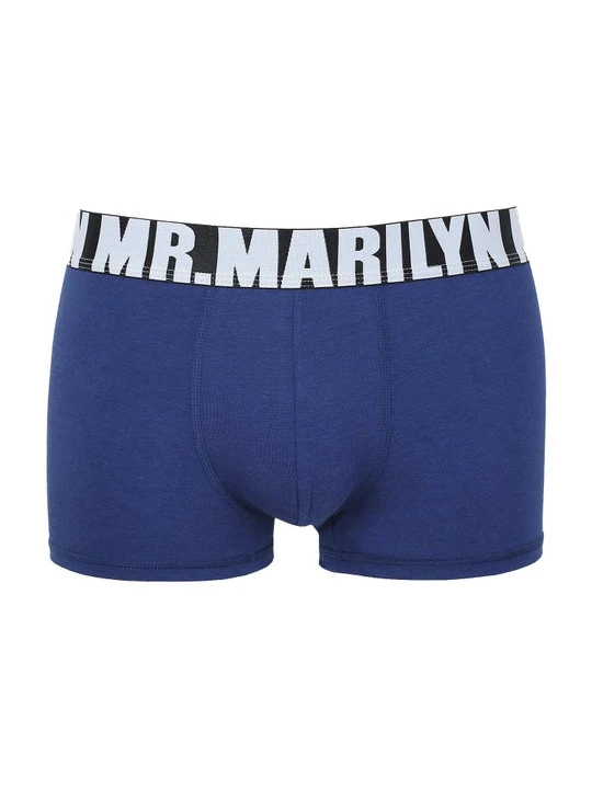 Zdjęcie produktu Bokserki męskie z szeroką gumką Letters Marilyn