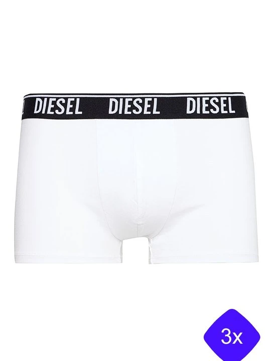 Zdjęcie produktu Bokserki z krótkimi nogawkami Diesel biały