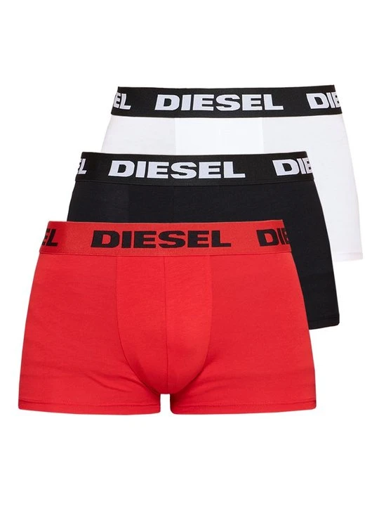 Zdjęcie produktu Bokserki z krótkimi nogawkami Diesel czarny