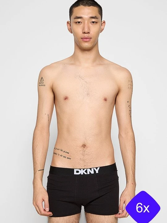 Zdjęcie produktu Bokserki z krótkimi nogawkami DKNY czarny