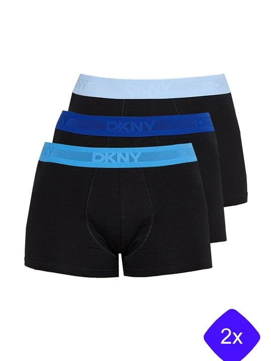 Zdjęcie produktu Bokserki z krótkimi nogawkami DKNY czarny