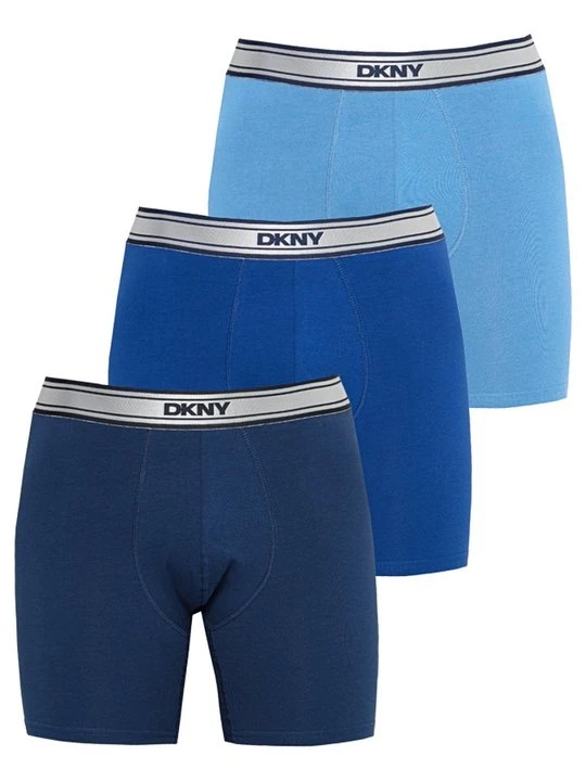 Zdjęcie produktu Bokserki z krótkimi nogawkami DKNY niebieski