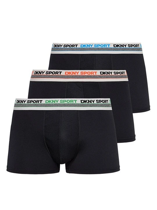 Zdjęcie produktu Bokserki z krótkimi nogawkami DKNY czarny