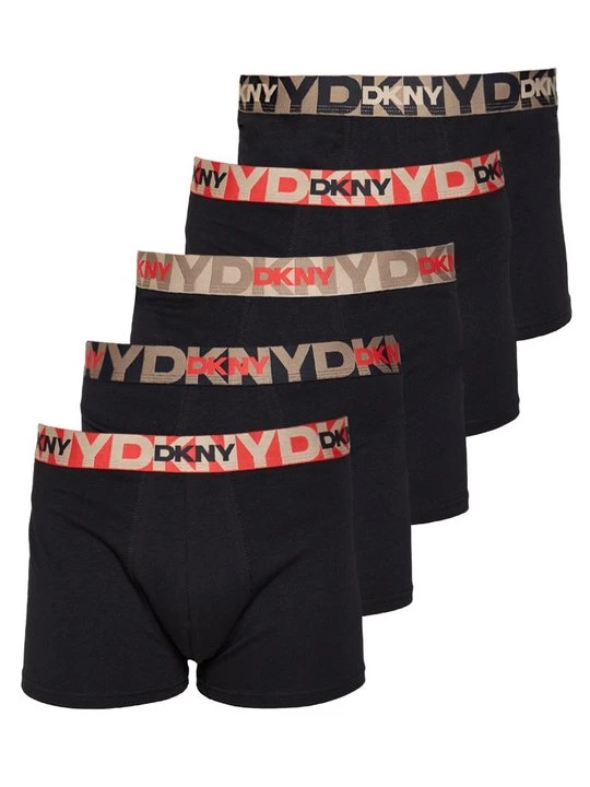 Zdjęcie produktu Bokserki z krótkimi nogawkami DKNY czarny