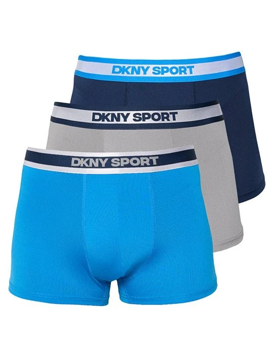 Zdjęcie produktu Bokserki z krótkimi nogawkami DKNY niebieski