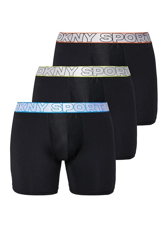 Zdjęcie produktu Bokserki z krótkimi nogawkami DKNY czarny
