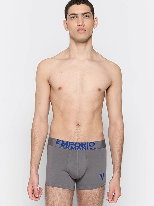 Zdjęcie produktu Bokserki z krótkimi nogawkami Emporio Armani szary