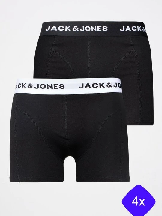 Zdjęcie produktu Bokserki z krótkimi nogawkami Jack&Jones czarny