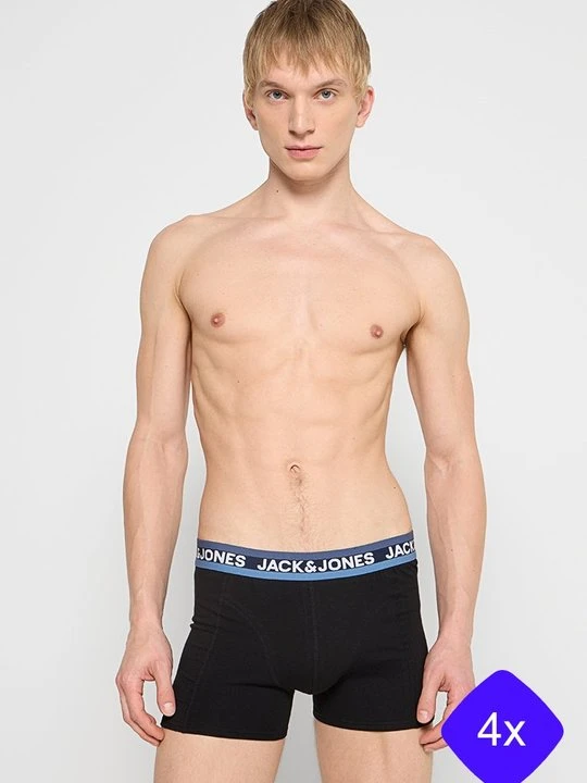 Zdjęcie produktu Bokserki z krótkimi nogawkami Jack&Jones czarny