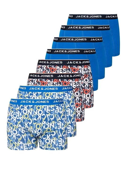 Zdjęcie produktu Bokserki z krótkimi nogawkami Jack&Jones niebieski