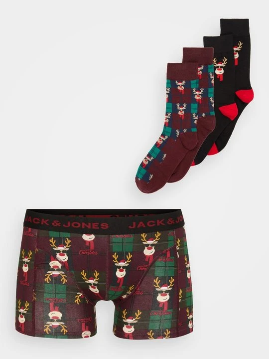 Zdjęcie produktu Bokserki z krótkimi nogawkami Jack&Jones czarny