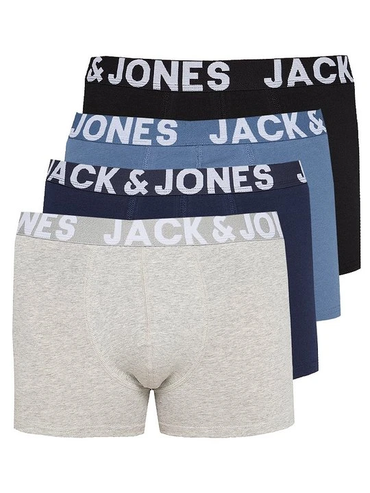 Zdjęcie produktu Bokserki z krótkimi nogawkami Jack&Jones jasnoszary