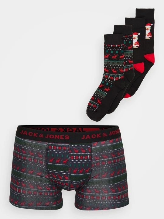 Zdjęcie produktu Bokserki z krótkimi nogawkami Jack&Jones czarny