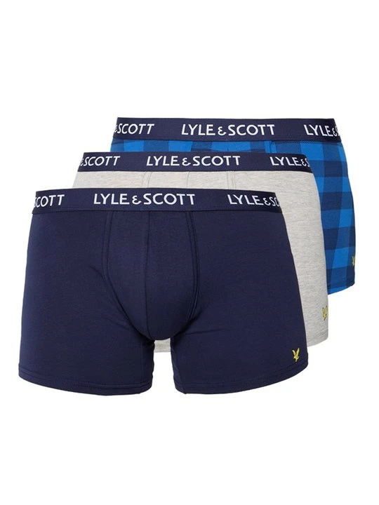 Zdjęcie produktu Bokserki z krótkimi nogawkami Lyle & Scott szary