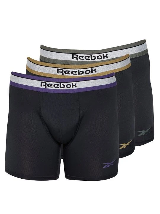 Zdjęcie produktu Bokserki z krótkimi nogawkami Reebok czarny