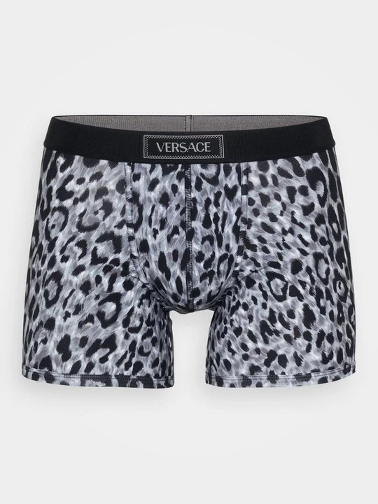 Zdjęcie produktu Bokserki z krótkimi nogawkami Versace szary