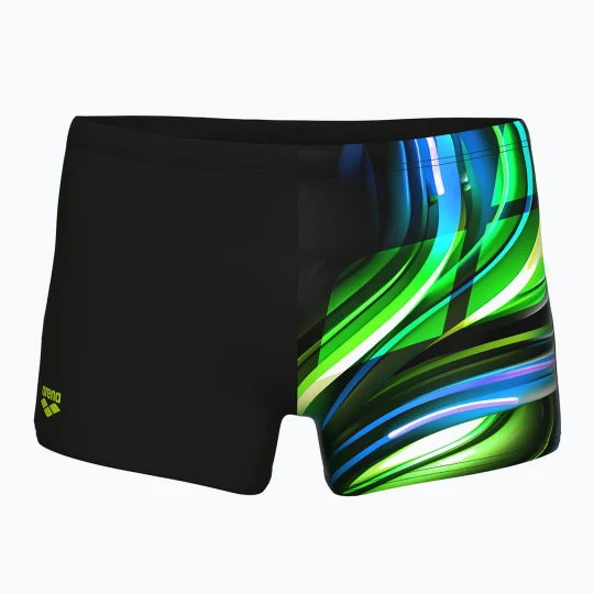 Zdjęcie produktu Bokserki pływackie męskie arena Bloom Swim Short multi black / black