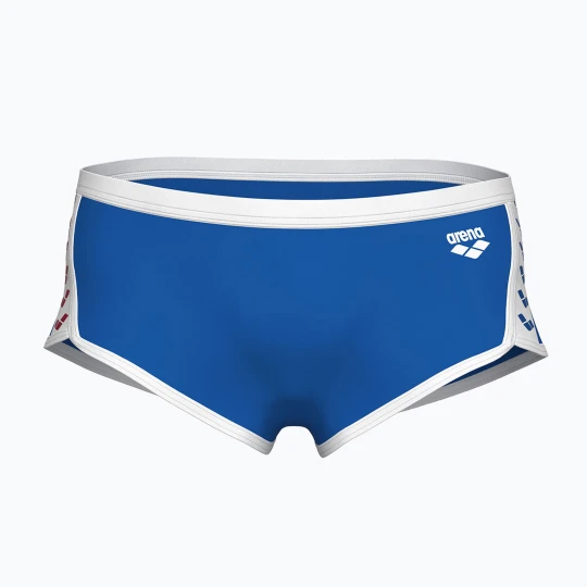 Zdjęcie produktu Bokserki pływackie męskie arena Icons Swim Low Waist Short Solid royal / white Niebieski
