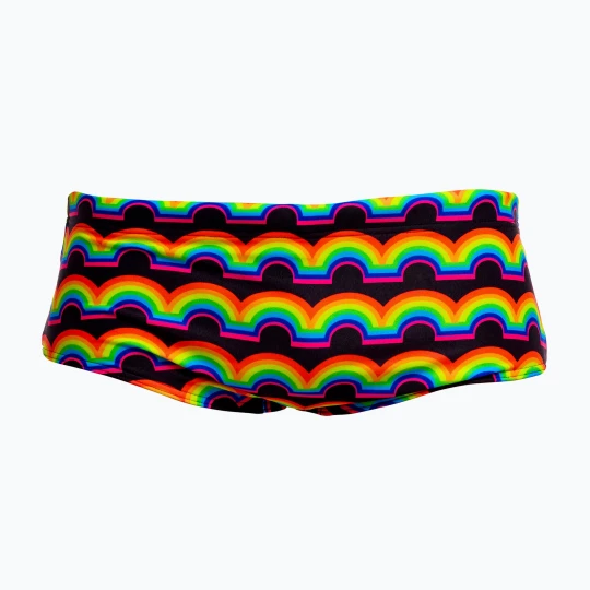 Zdjęcie produktu Bokserki pływackie męskie Funky Trunks Sidewinder Trunks rainbowie