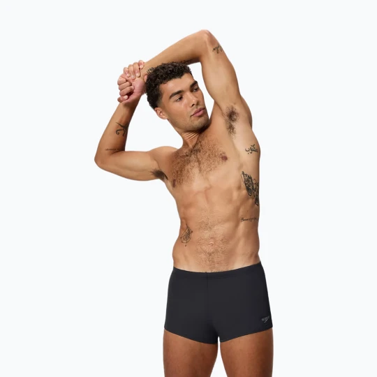 Zdjęcie produktu Bokserki pływackie męskie Speedo Hyperboom Aquashort anthracite / coin grey Czarny