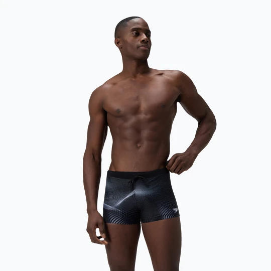 Zdjęcie produktu Bokserki pływackie męskie Speedo Valmilton coin grey Czarny