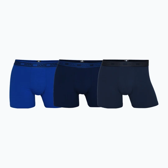 Zdjęcie produktu Bokserki termoaktywne męskie Dovre Tights 3 pack blue Granatowy