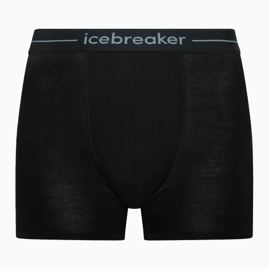 Zdjęcie produktu Bokserki termoaktywne męskie icebreaker Anatomica black