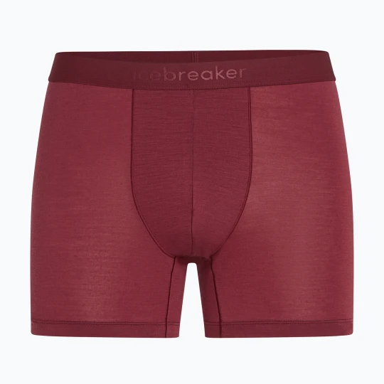 Zdjęcie produktu Bokserki termoaktywne męskie icebreaker Anatomica Boxers port Czerwony
