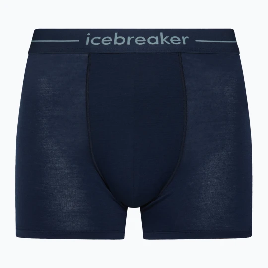 Zdjęcie produktu Bokserki termoaktywne męskie icebreaker Anatomica midnight navy Granatowy