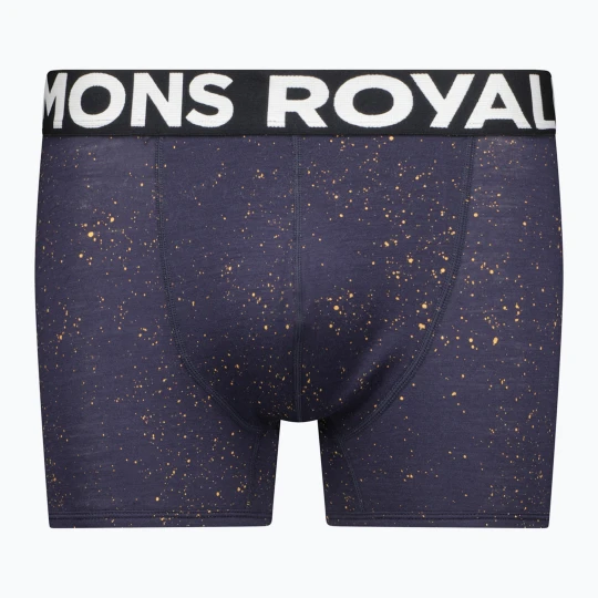 Zdjęcie produktu Bokserki termoaktywne męskie Mons Royale Hold 'em Shorty Merino cosmic Granatowy