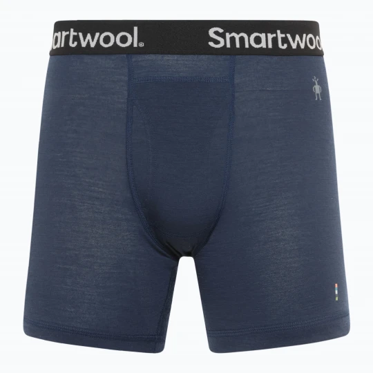 Zdjęcie produktu Bokserki termoaktywne męskie Smartwool Merino Boxer Brief Boxed deep navy Granatowy