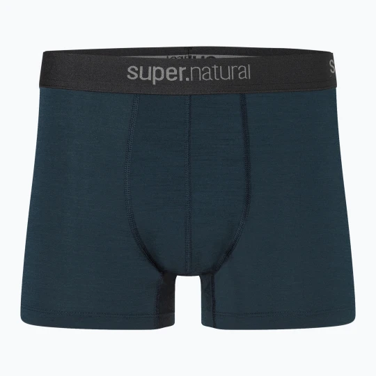 Zdjęcie produktu Bokserki termoaktywne męskie super.natural Tundra 175 blueberry Zielony